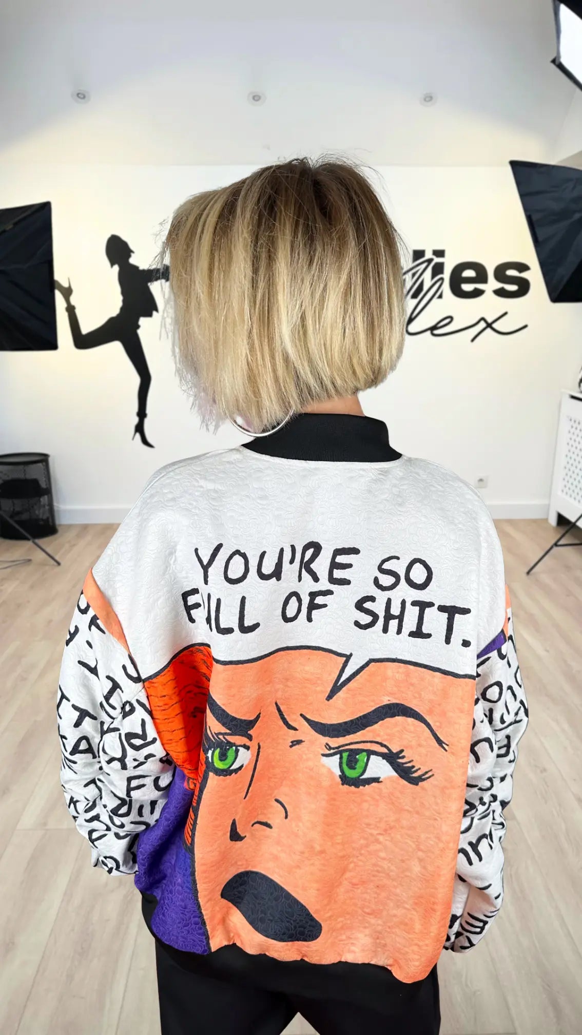 Blouson COMICS Les Folies d'Alex