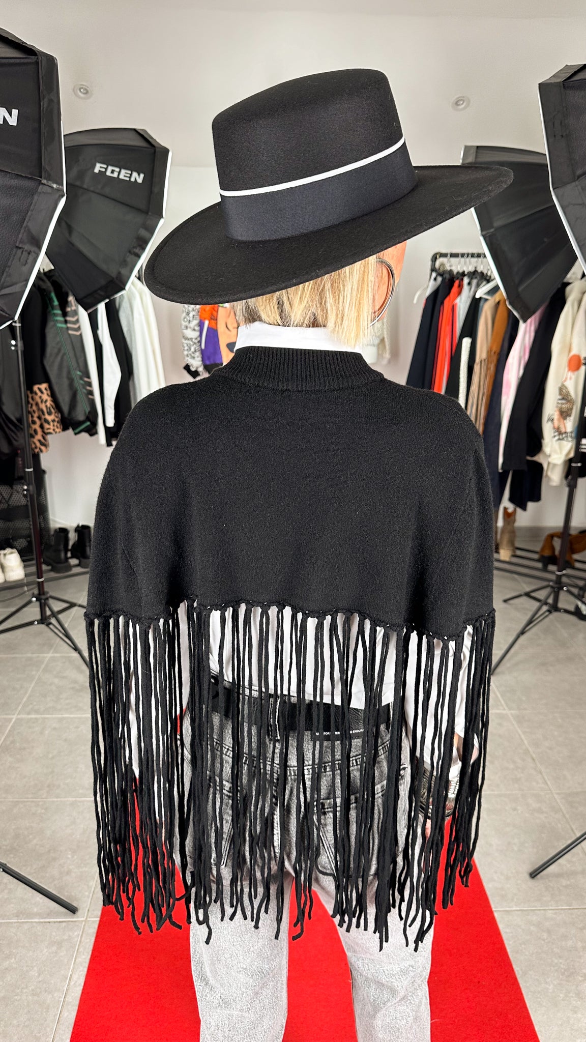 Image of Le  poncho L'ANDALOU 3 Couleurs au choix