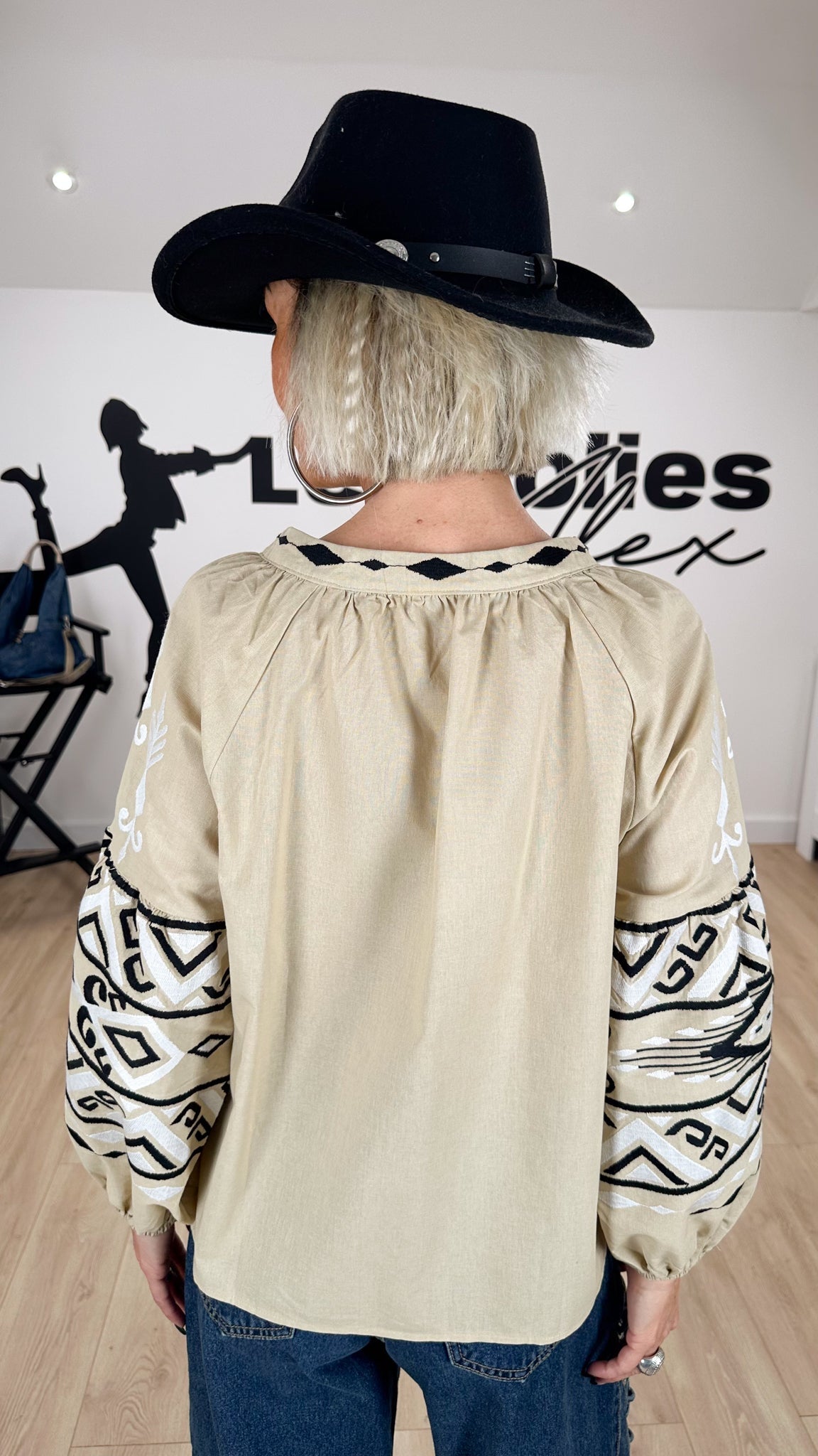 Image of Blouse AZTEQUE  2 couleurs Les Folies d'Alex