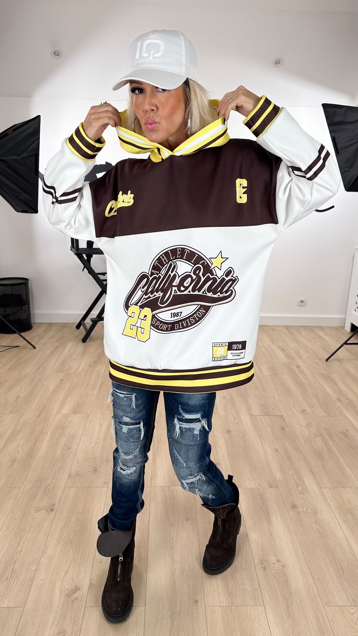 Sudadera California, 2 colores