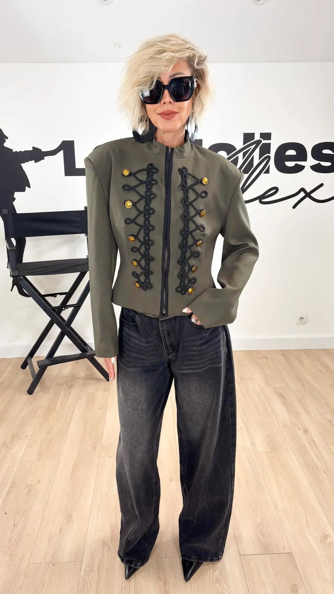 Image of Veste CAVALIERE 2 coloris Les Folies d'Alex