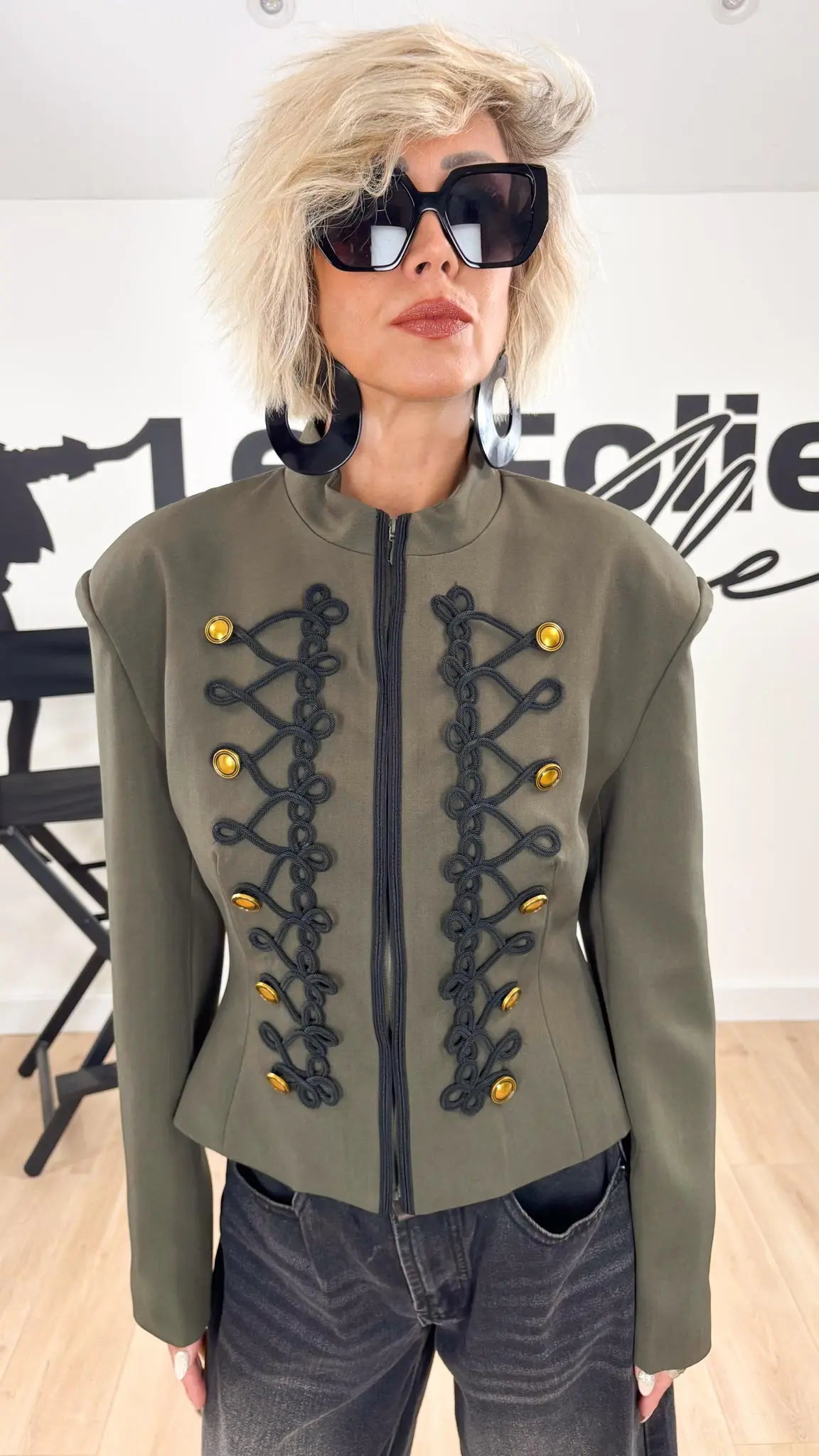 Image of Veste CAVALIERE 2 coloris Les Folies d'Alex