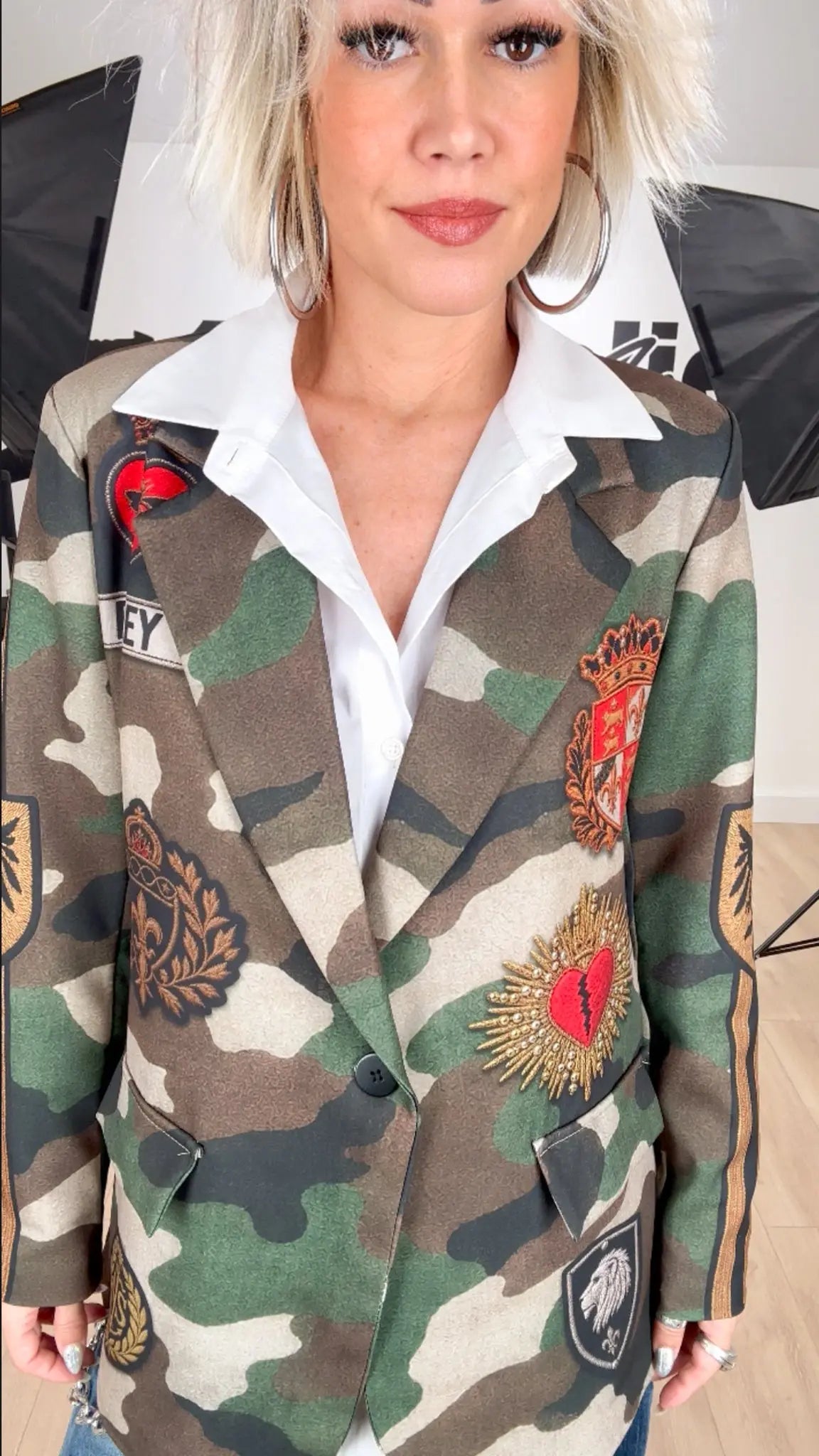 Image of Veste Crown Les Folies d'Alex