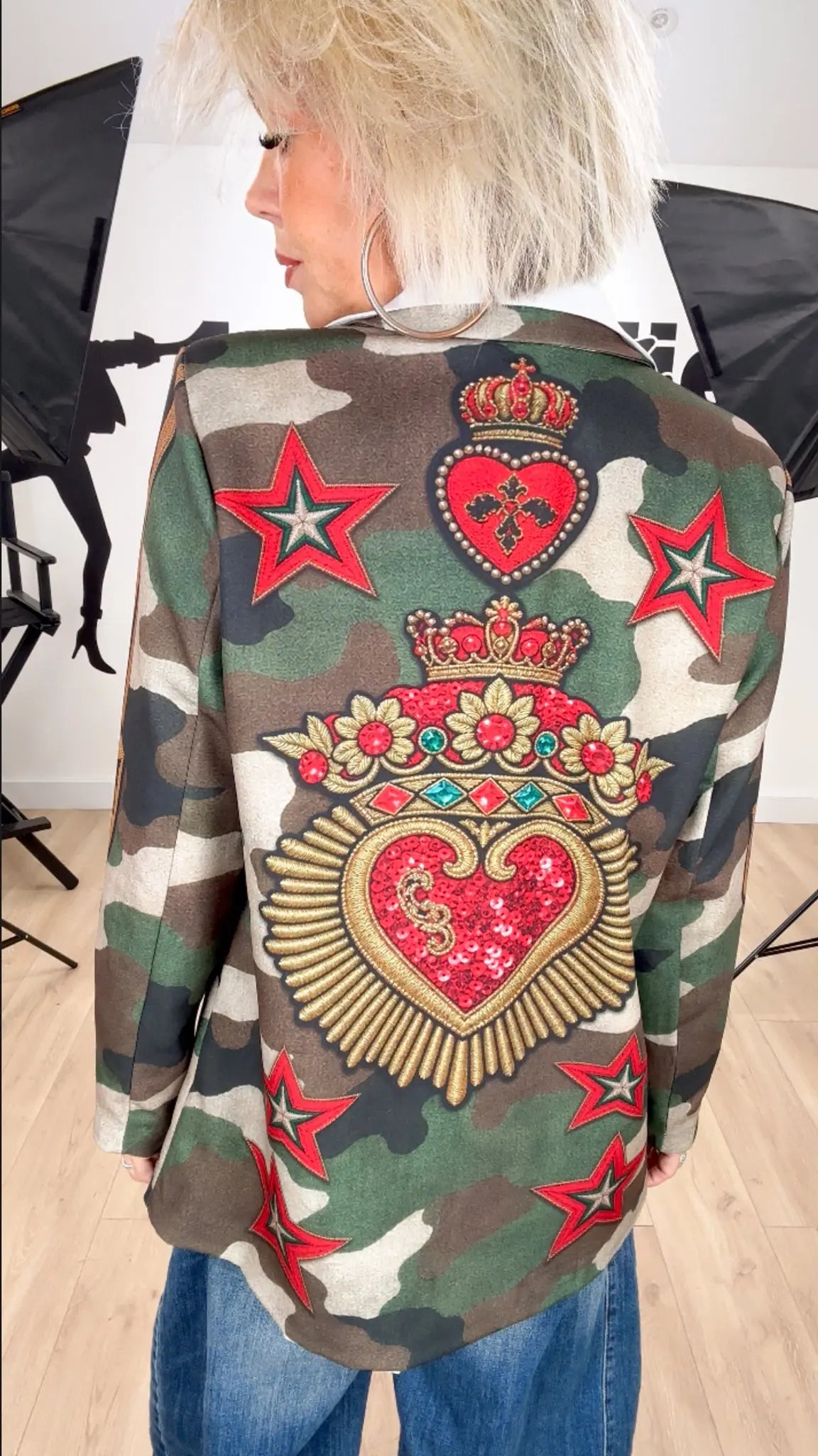 Image of Veste Crown Les Folies d'Alex