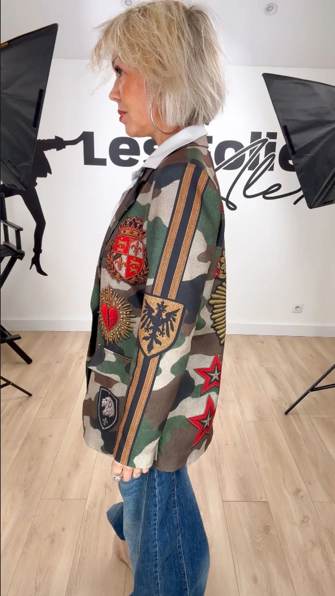 Image of Veste Crown Les Folies d'Alex