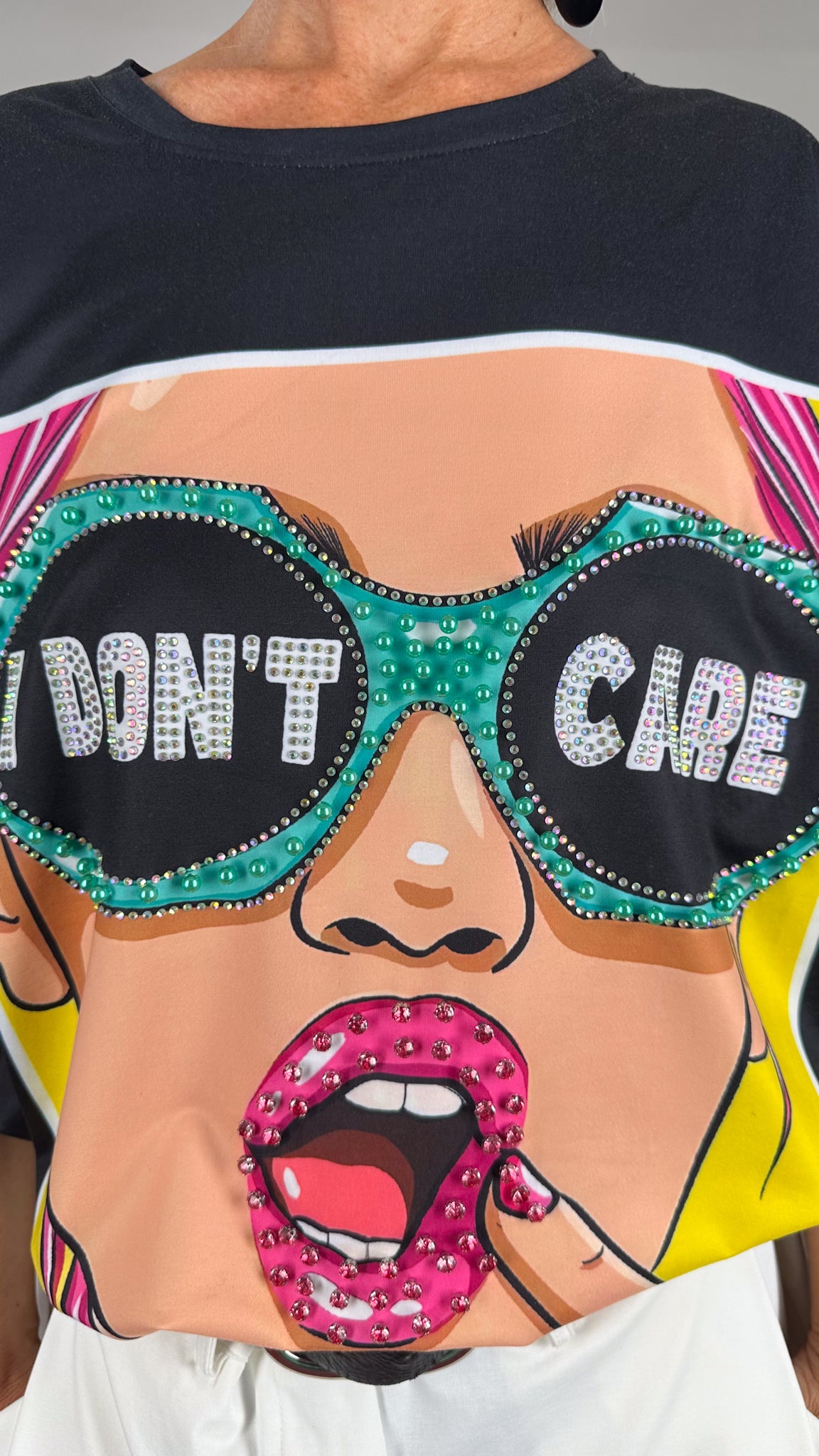 Image of DON'T CARE T-shirt, 2 colors