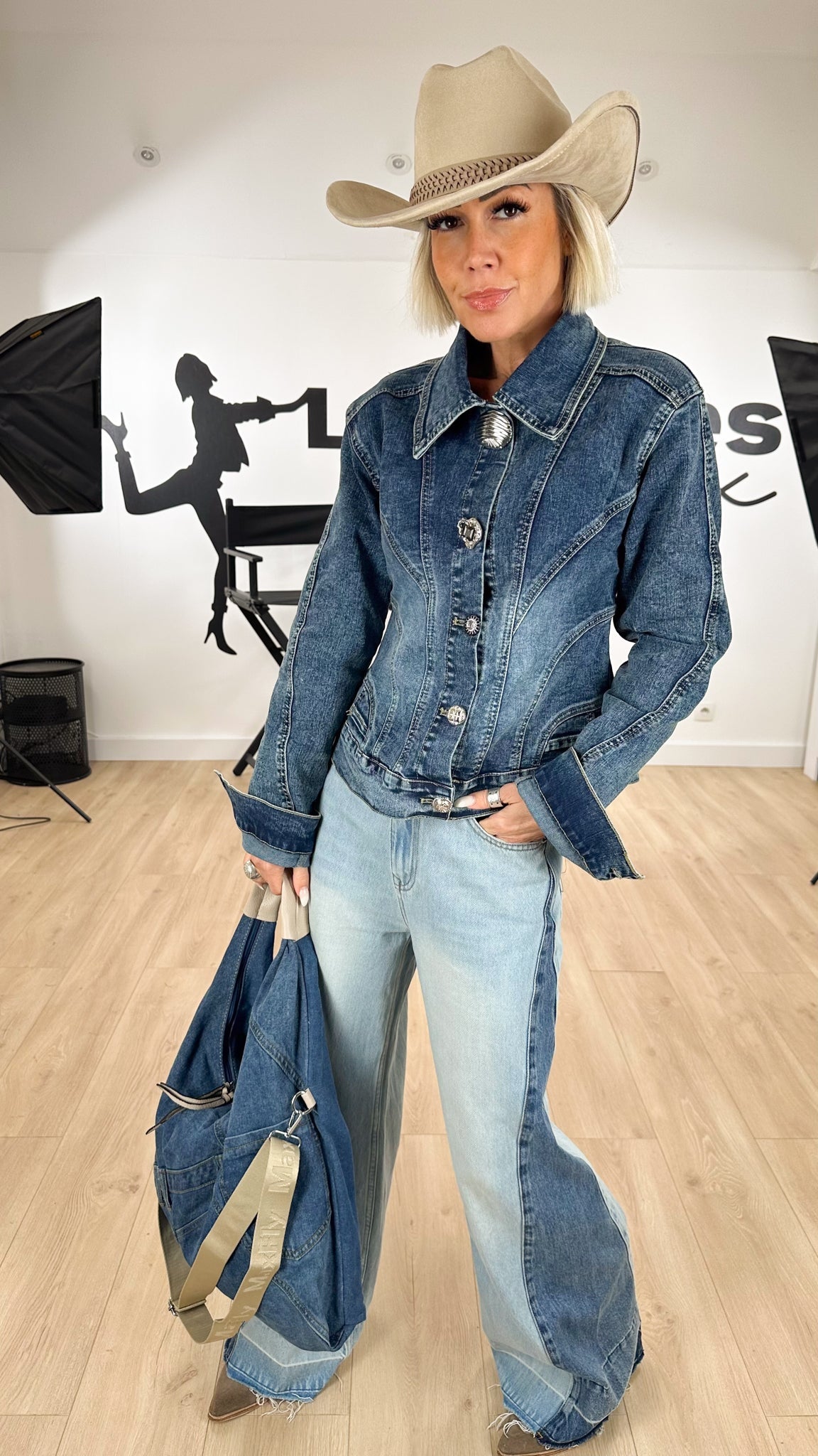 Veste jean FASHION 2 Coloris Les Folies d'Alex