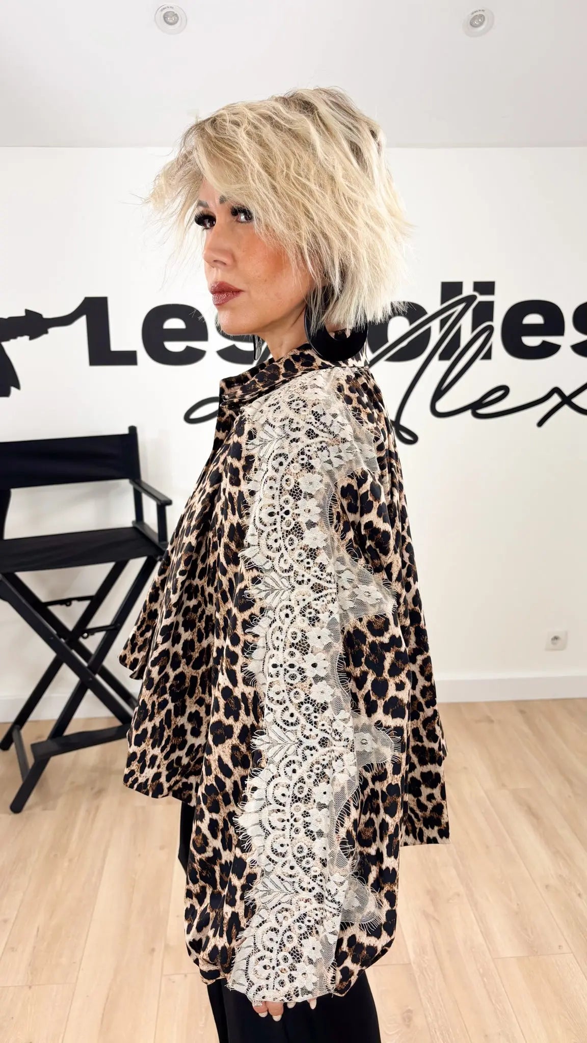 Image of Chemise FELINE Les Folies d'Alex