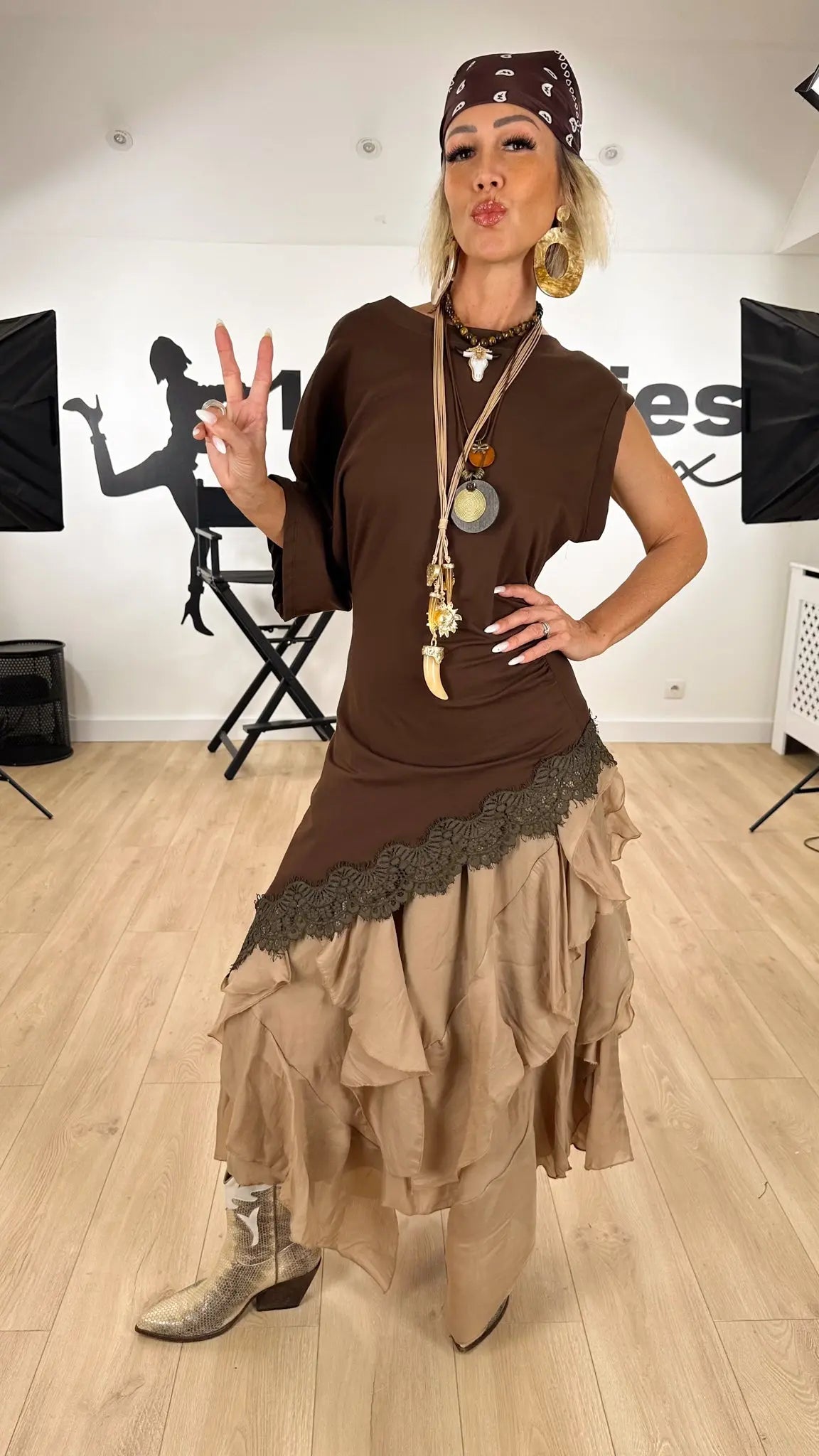 Image of Top KARINA 3 Coloris Les Folies d'Alex