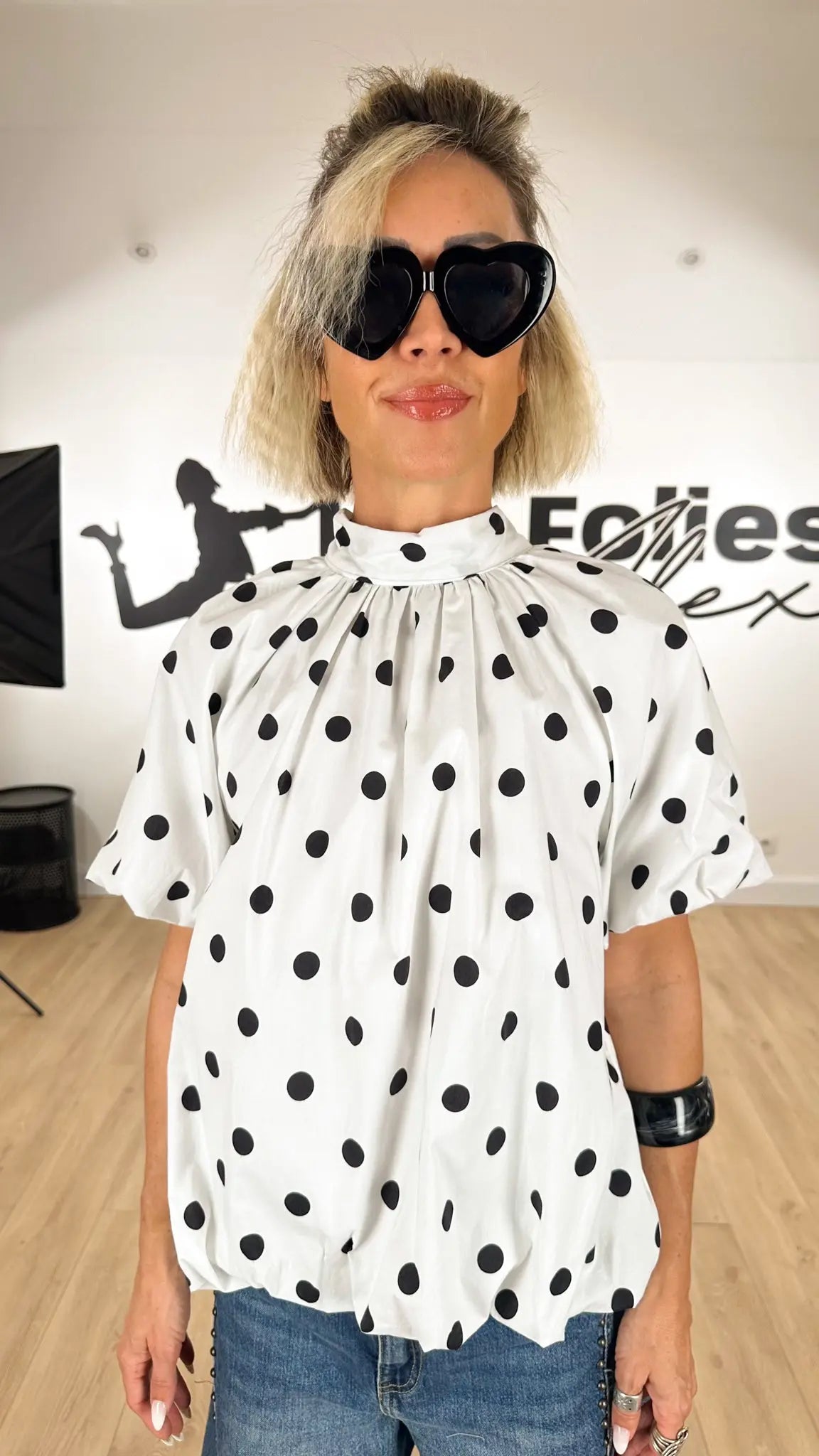 Image of Blouse PARISIENNE Les Folies d'Alex