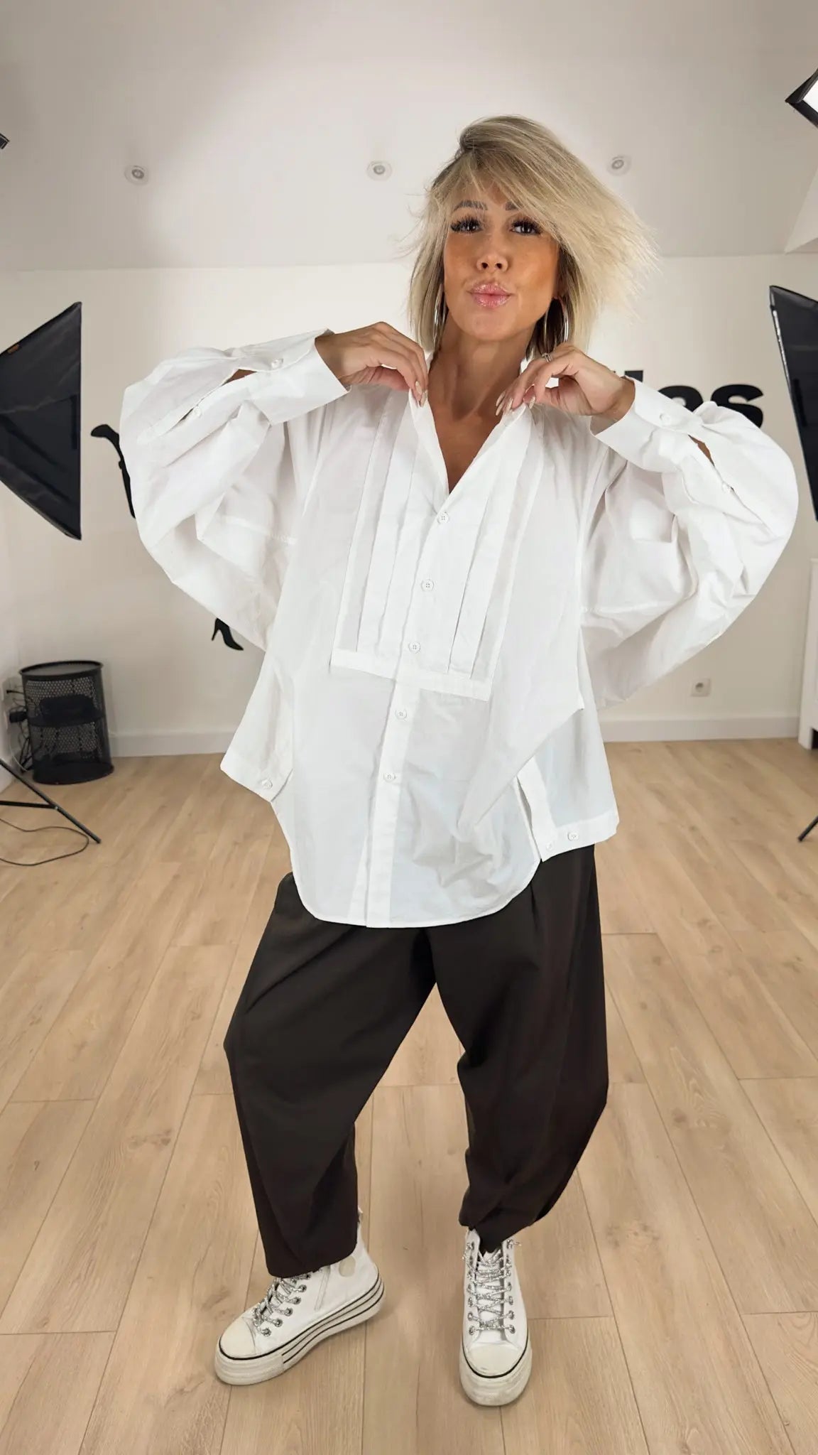 Image of Article LIVE 204 - Chemise Blanche Les Folies d'Alex