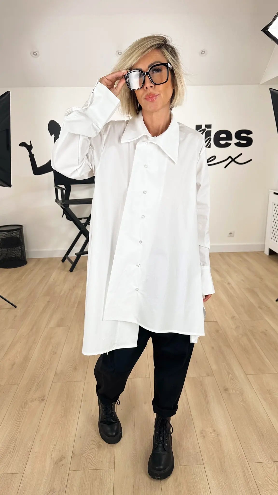 Image of Article LIVE 211 - Chemise Oversize Les Folies d'Alex