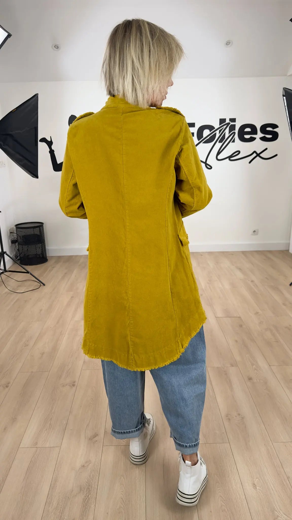Image of Article LIVE 207 - Veste Militaire Effet Vintage Les Folies d'Alex