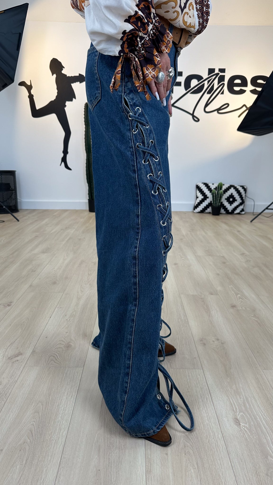 Image of Le jean LACING