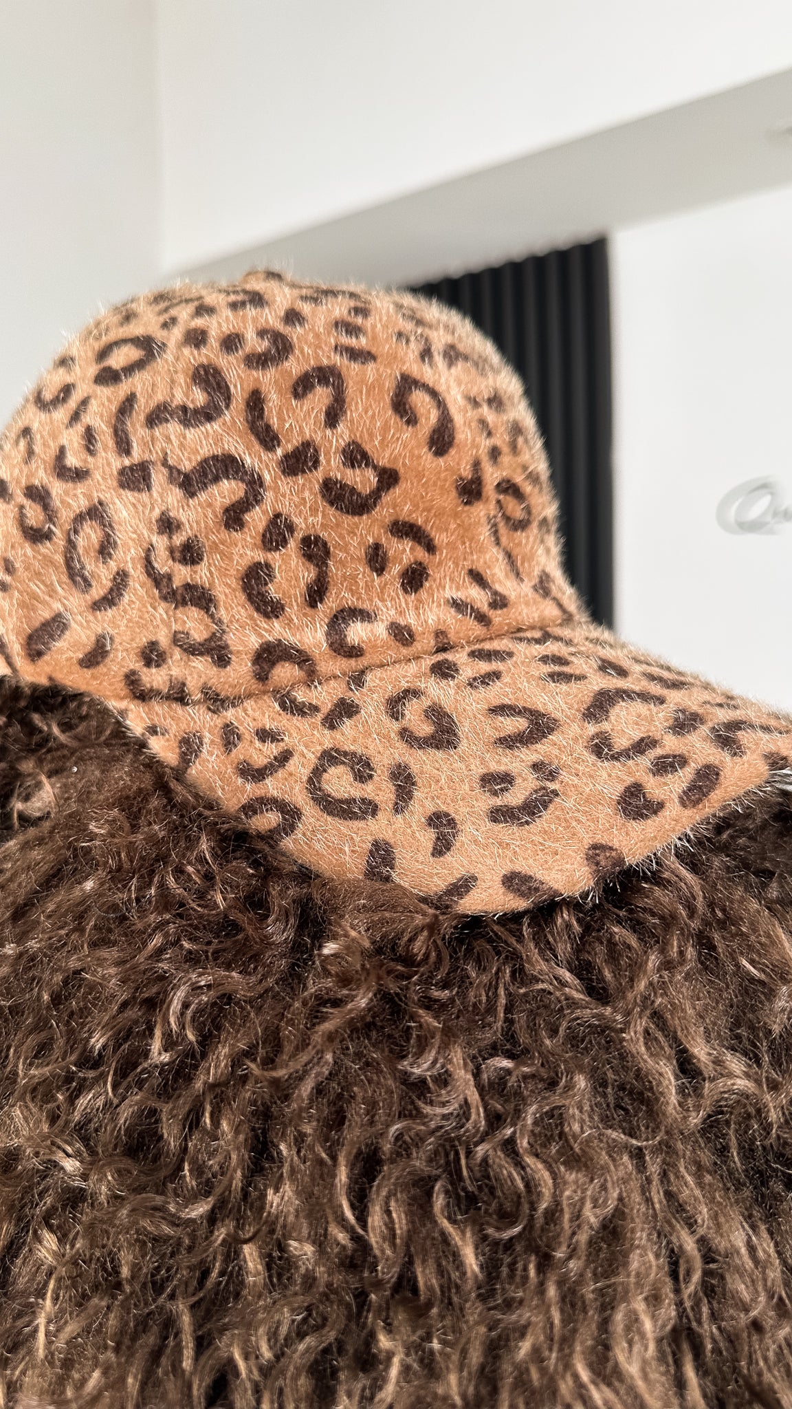 Gorra de leopardo, 3 colores