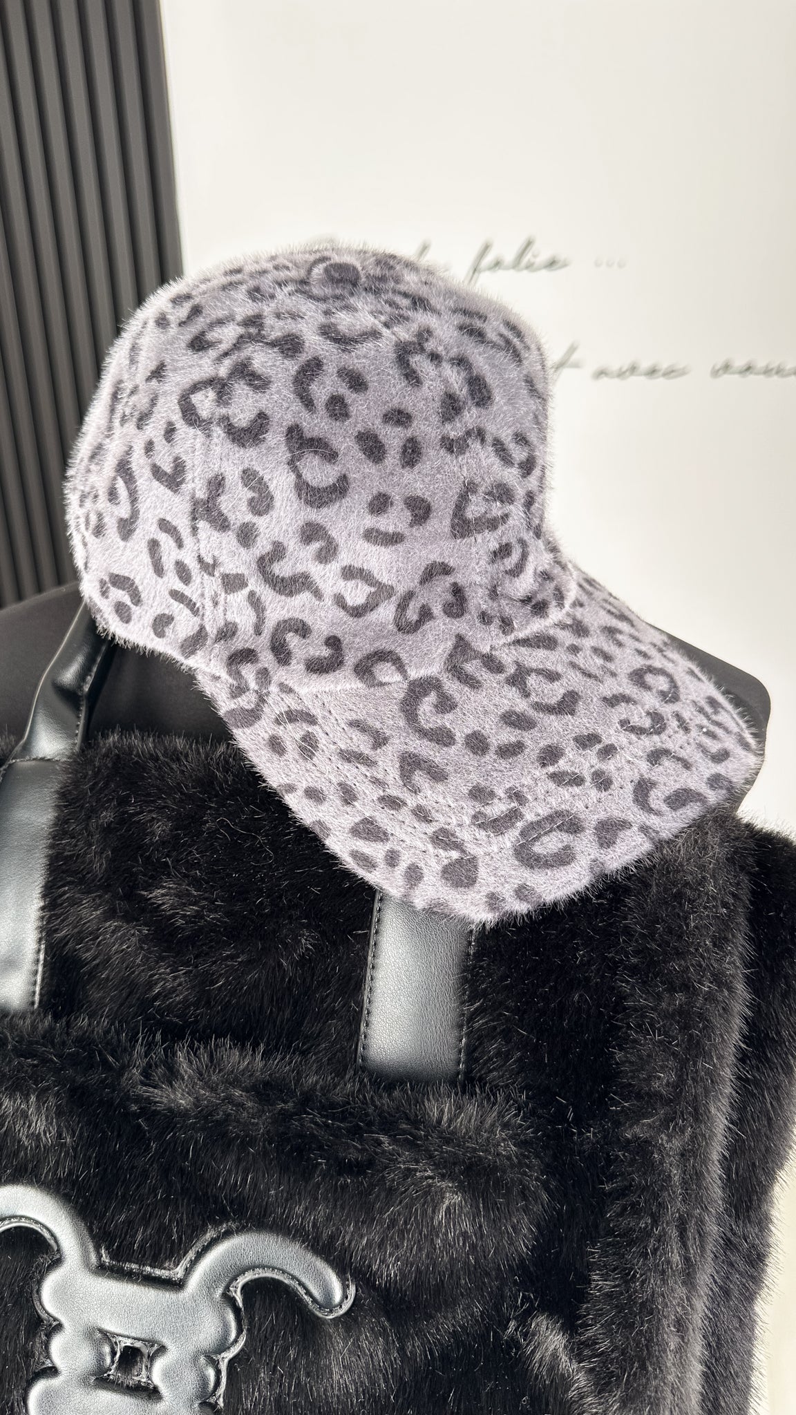 Gorra de leopardo, 3 colores
