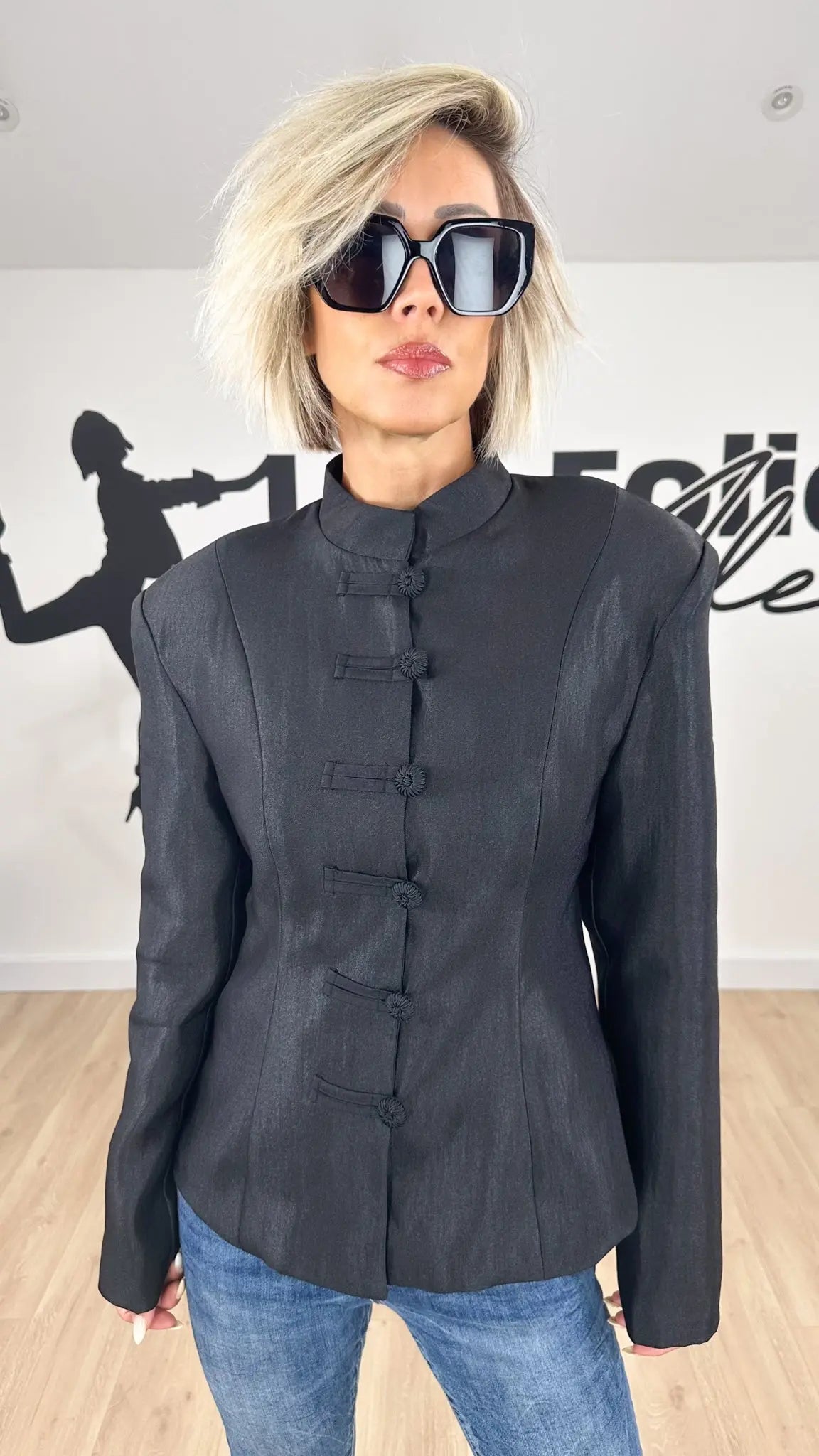 Image of Veste MANDARIN Les Folies d'Alex