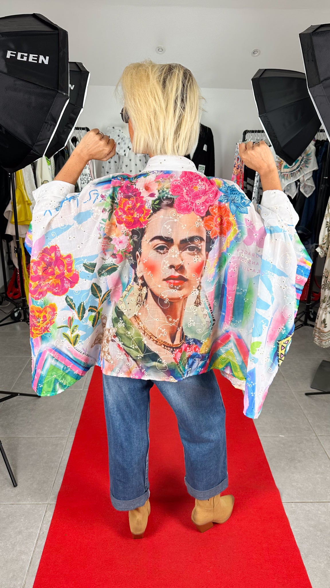 Image of Camisa de encaje PINTOR