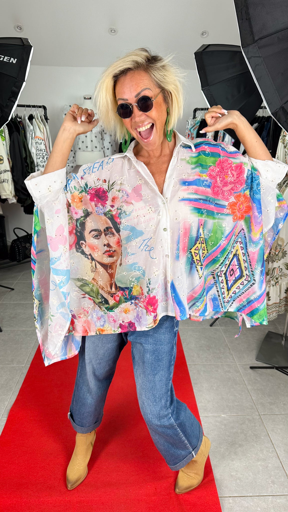 Image of Camisa de encaje PINTOR