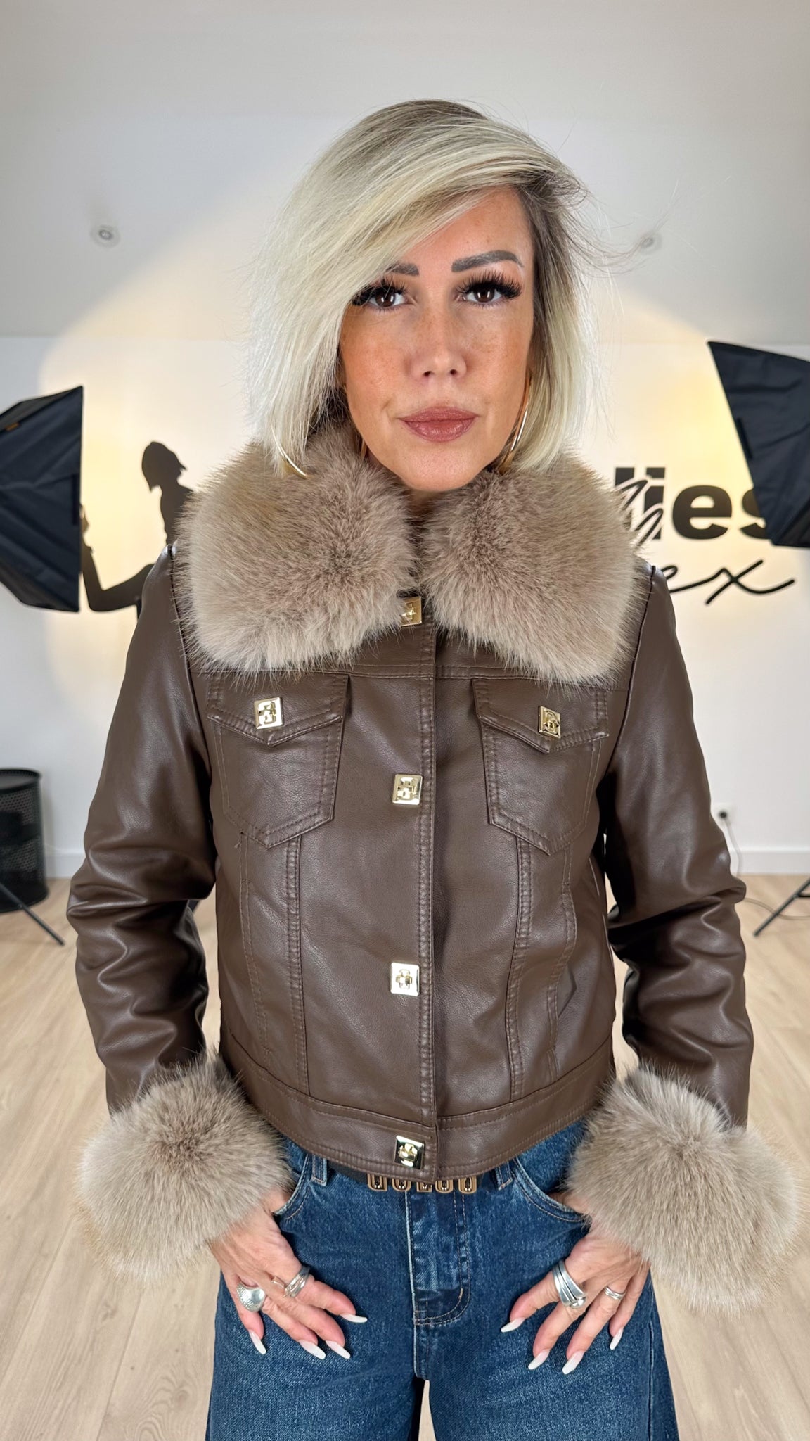 La chaqueta STARSKY 2-COLOUR