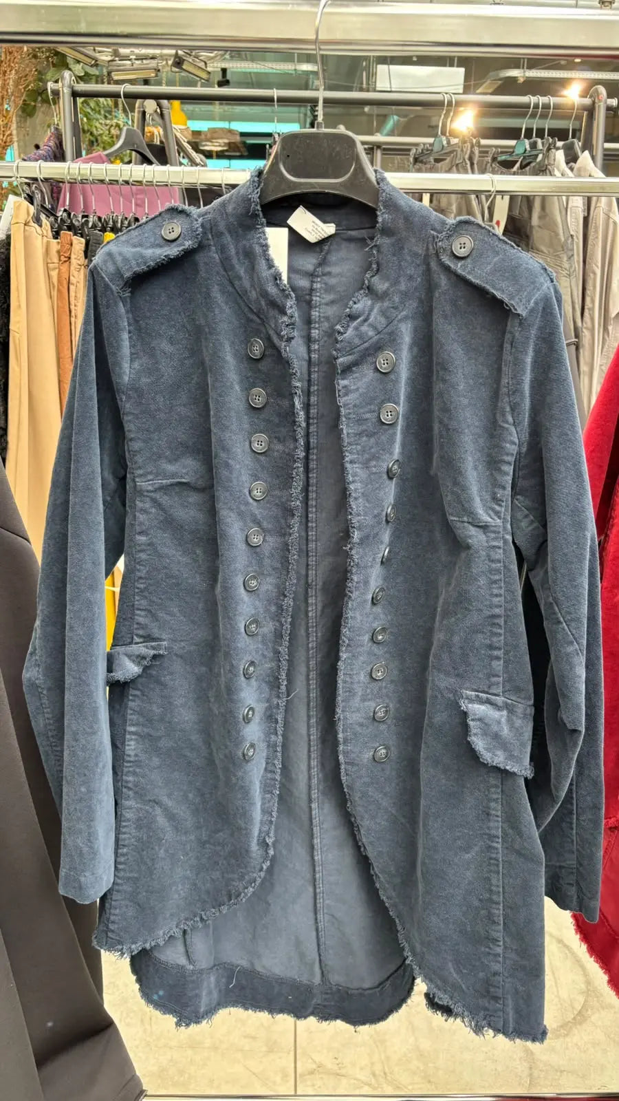 Image of Article LIVE 207 - Veste Militaire Effet Vintage Les Folies d'Alex