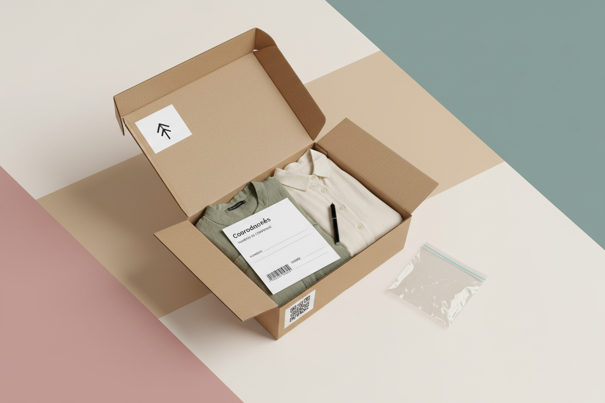 Image of colis retour vêtement