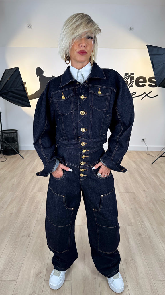 ensemble_jean_denim_femme_couture_coupe_ballon_moderne_tendance_tendance